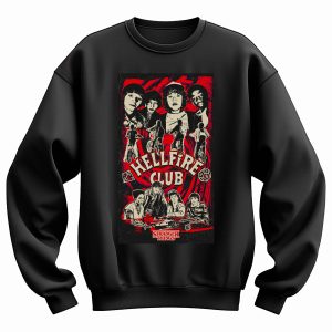 Stranger Things Hellfire Crewneck